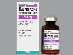 Dacarbazine - Hướng dẫn về cách dùng thuốc an toàn 2