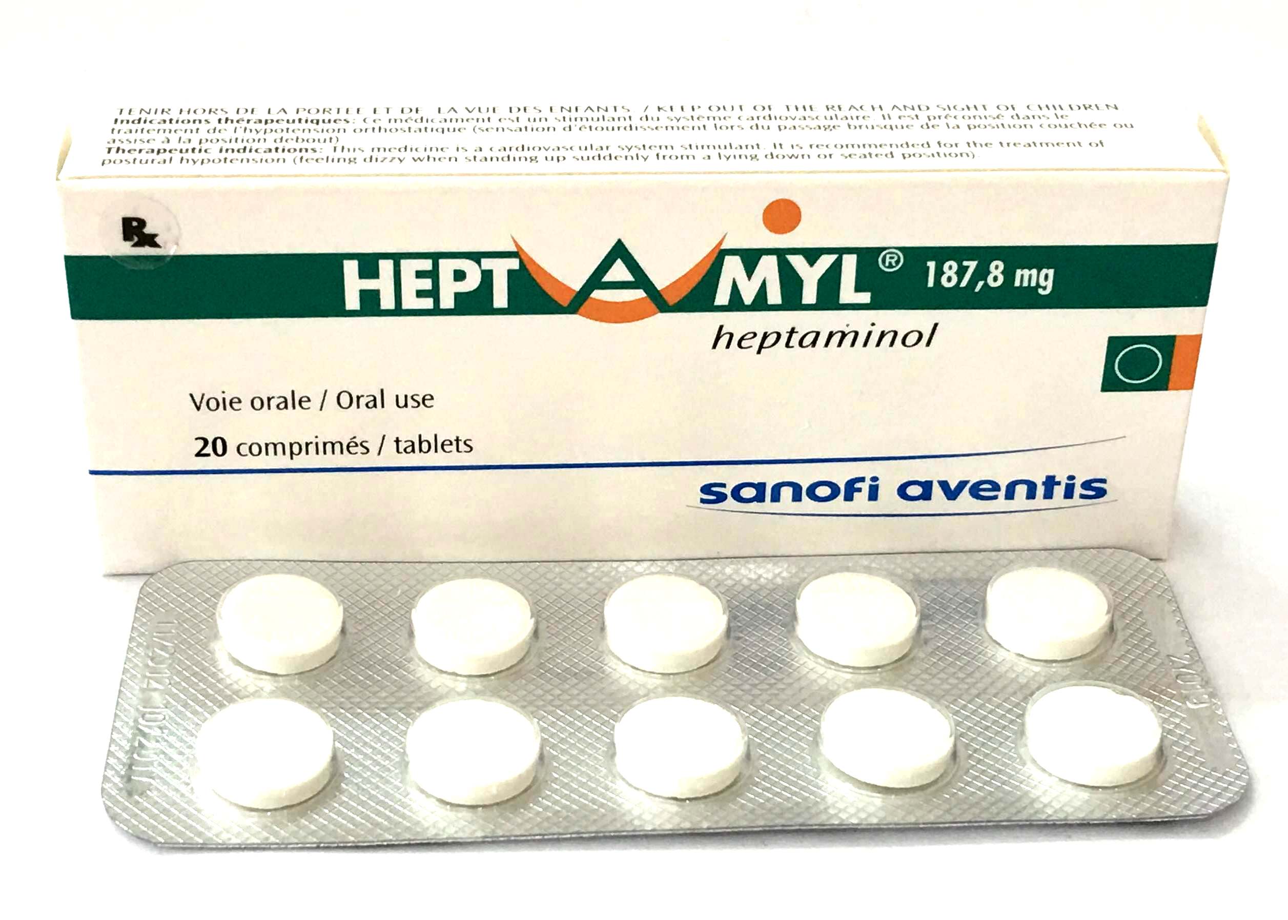 Thuốc Heptamyl® có tác dụng như thế nào? 1