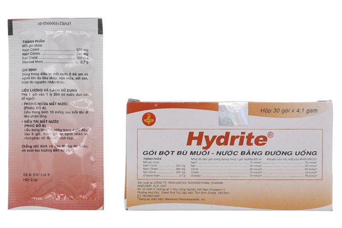 Liều dùng của thuốc Hydrite® như thế nào? 1