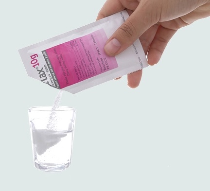 Thuốc Forlax được sản xuất ở dạng bột pha hỗn dịch uống