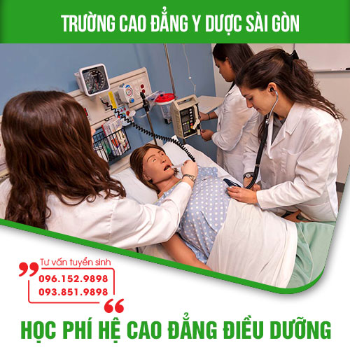 Học phí Cao đẳng Điều dưỡng Nha Trang, Khánh Hòa năm 2018
