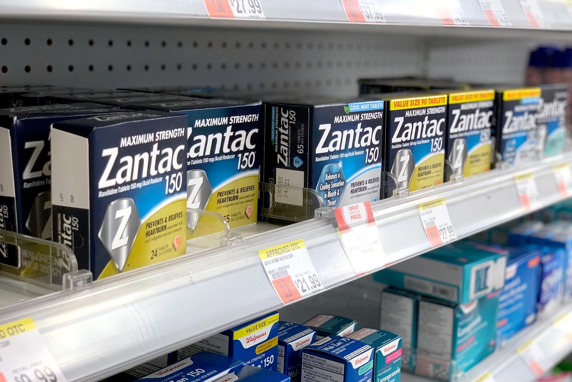 Thuốc chống ợ hơi phổ biến Zantac