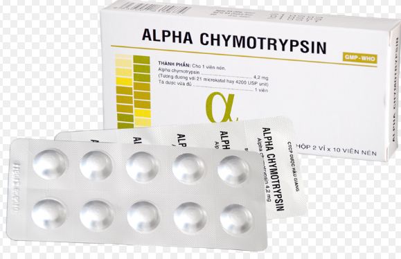 Tác dụng của thuốc Alpha chymotrypsin® 