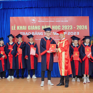 LỄ KHAI GIẢNG NĂM HỌC 2023 - 2024 VÀ TRAO BẰNG TỐT NGHIỆP KHÓA K13